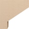 Ekena Millwork 9"W x 18"D x 18"H Classic Clemmons Rough Cedar Woodgrain TimberThane Corbel, Primed Tan CORUR09X18X18CLERCPR - alternate 4